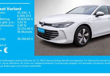 VW Passat Variant 25.600 km 33.860 &euro; Bad Rappenau 74906