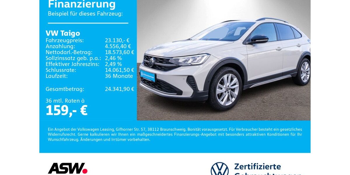 VW Taigo 25.600 km 22.460 &euro; Bad Rappenau 74906