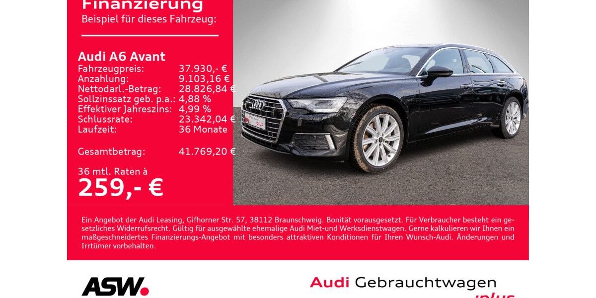 Audi A6 42.900 km 37.930 &euro; Heilbronn 74074