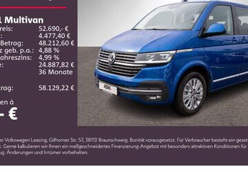 VW T6 Multivan 73.900 km 52.690 &euro; Neckarsulm 74172