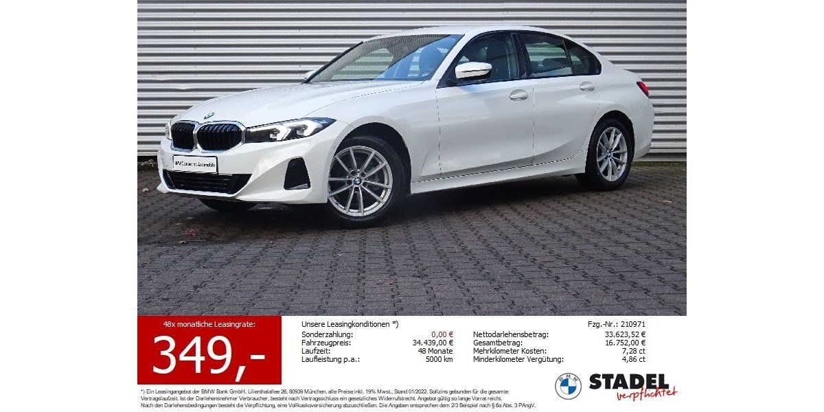 BMW 318 9.326 km 32.725 &euro; Bietigheim-Bissingen 74321