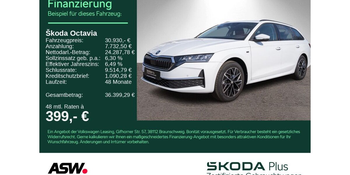 Skoda Octavia 15.900 km 29.930 &euro; Heilbronn 74076