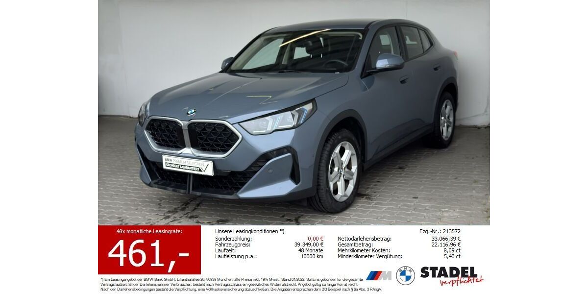 BMW X2 12.642 km 37.400 &euro; Heilbronn 74074