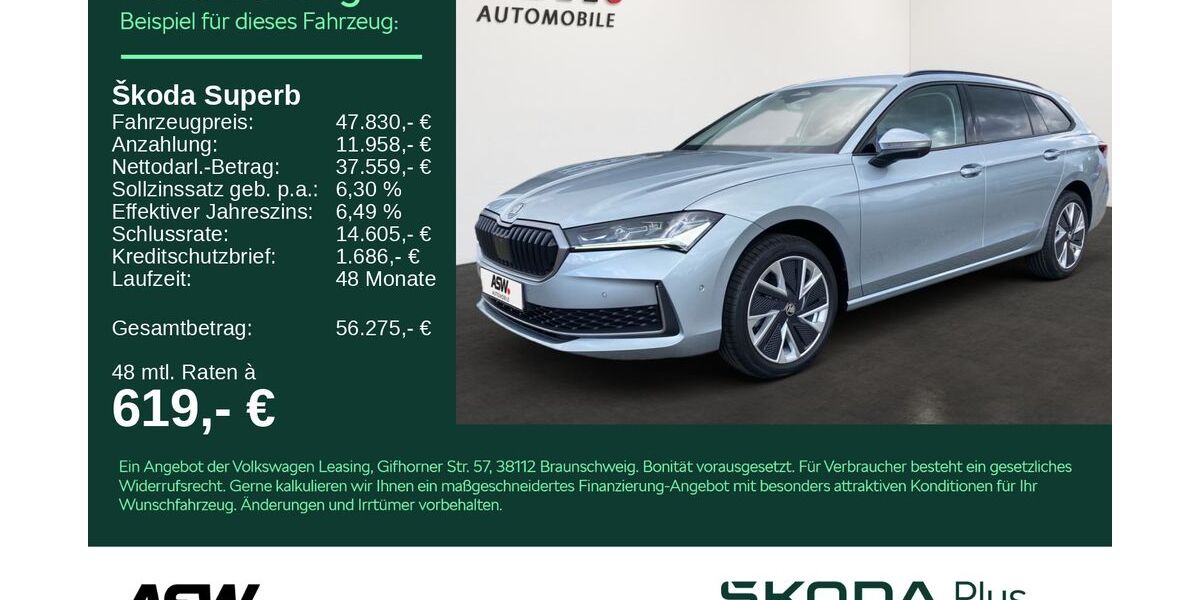 Skoda Superb 29.900 km 36.790 &euro; Heilbronn 74076