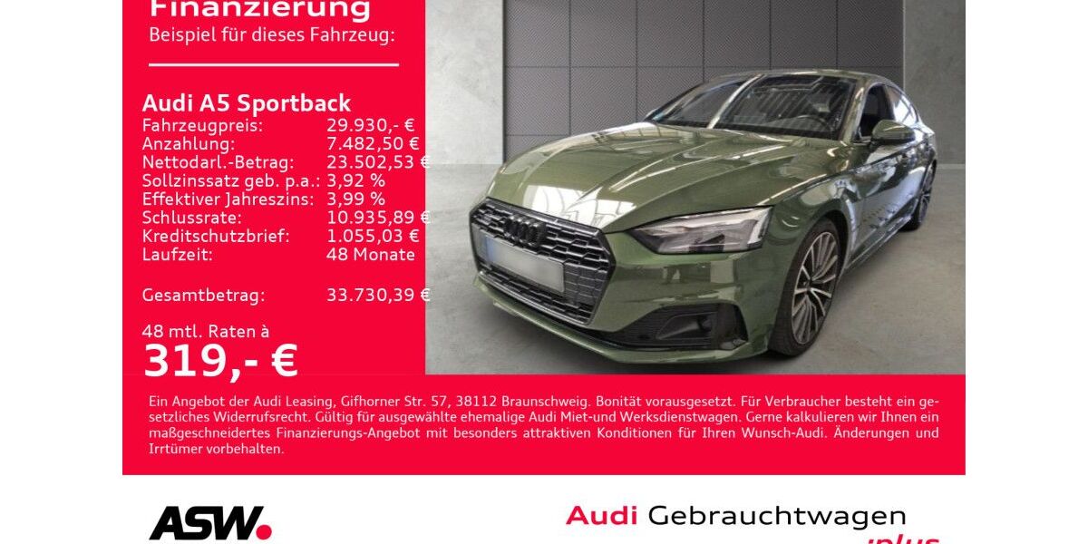 Audi A5 101.300 km 29.930 &euro; Heilbronn 74074