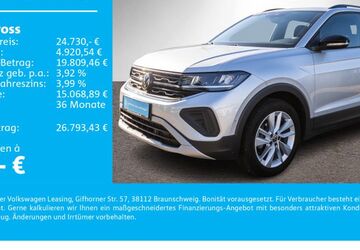 VW T-Cross 18.200 km 23.360 &euro; Neckarsulm 74172