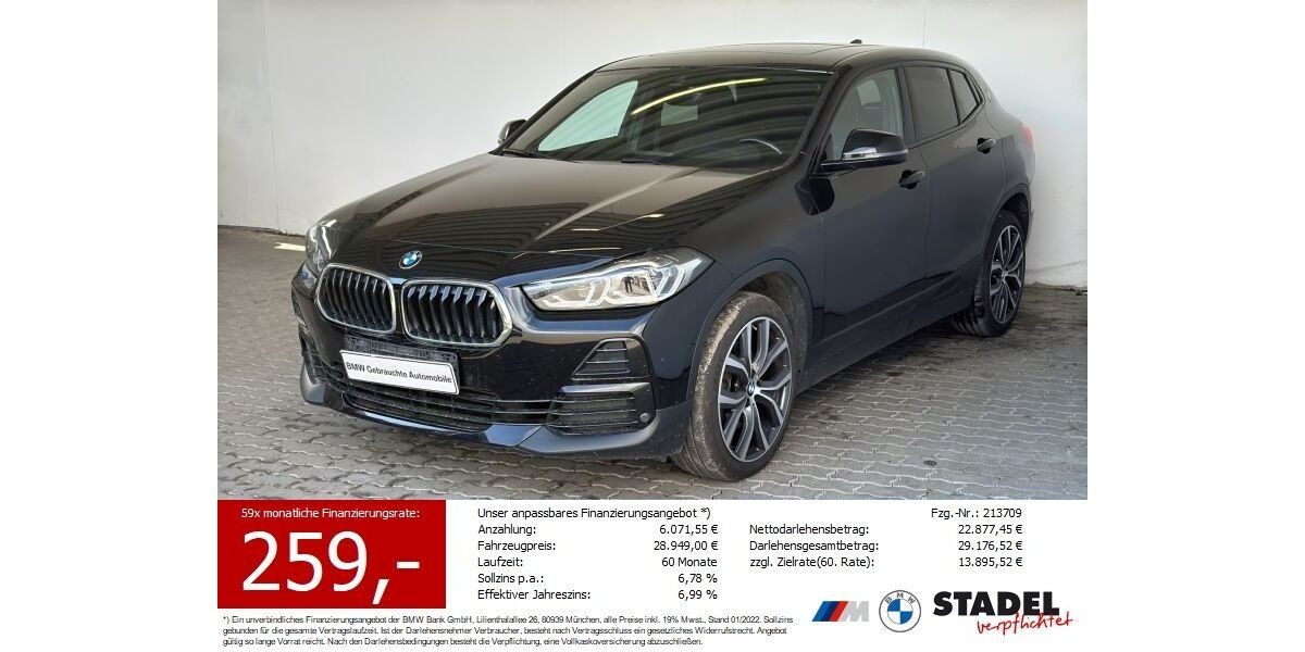 BMW X2 72.439 km 29.443 &euro; Heilbronn 74074