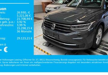 VW Tiguan 55.900 km 26.930 &euro; Bad Rappenau 74906