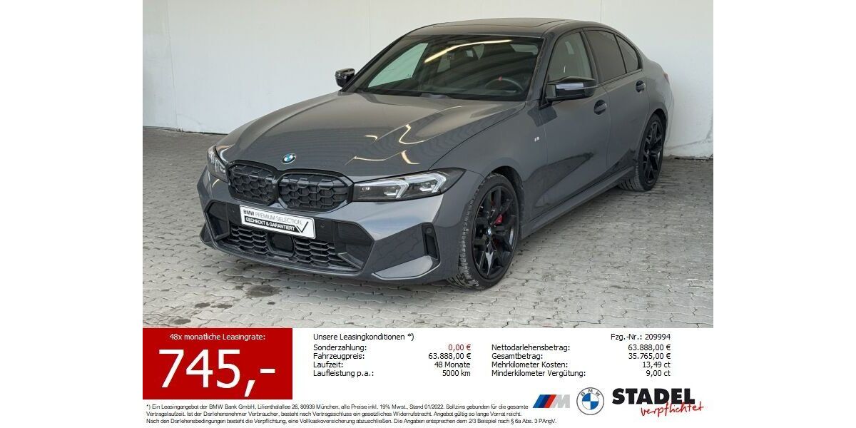 BMW M340d 13.485 km 60.789 &euro; Heilbronn 74074