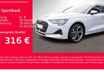 Audi A3 12.000 km 30.360 &euro; Heilbronn 74074