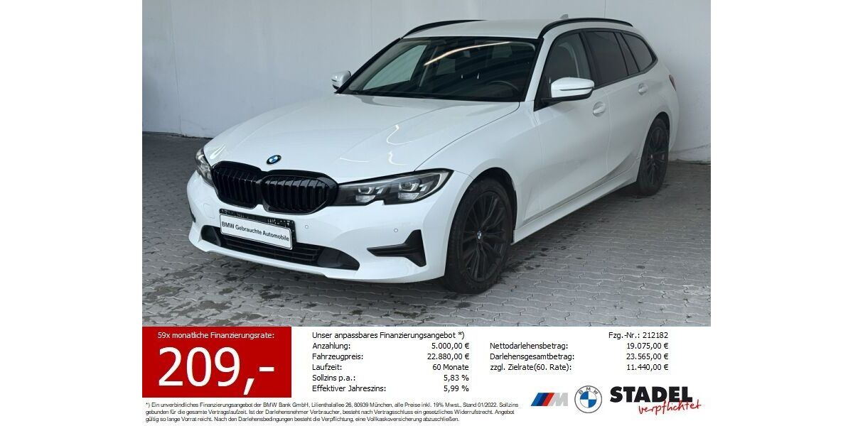 BMW 318 91.589 km 21.880 &euro; Heilbronn 74074