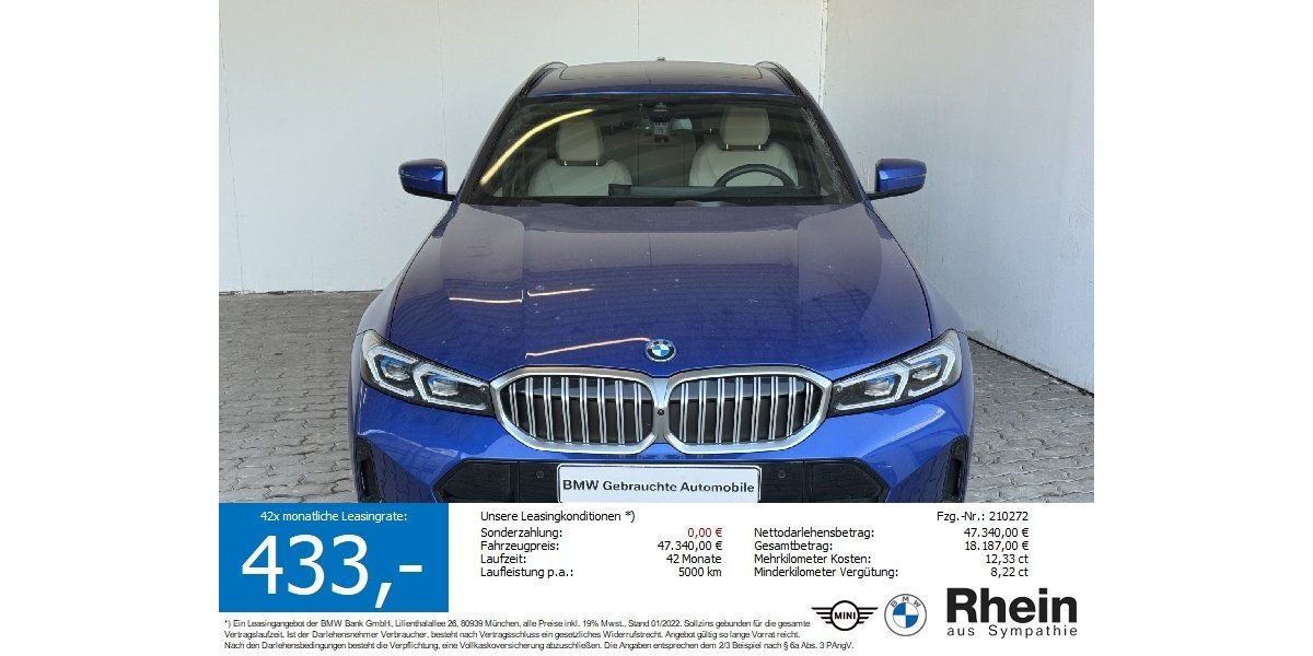 BMW 330 20.634 km 45.490 &euro; Heilbronn 74076