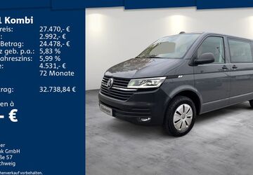 VW T6 Kombi 141.777 km 26.260 &euro; Mosbach 74821