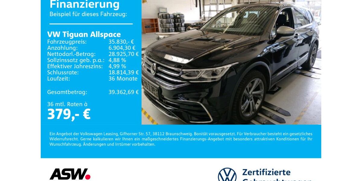 VW Tiguan Allspace 52.400 km 35.830 &euro; Neckarsulm 74172