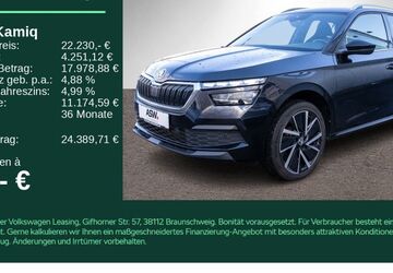 Skoda Kamiq 59.100 km 21.860 &euro; Sinsheim 74889