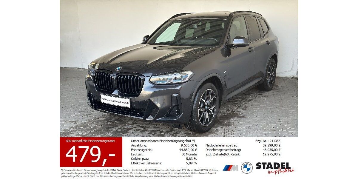 BMW X3 75.313 km 43.444 &euro; Heilbronn 74074