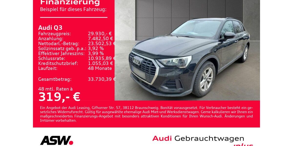Audi Q3 101.600 km 29.930 &euro; Heilbronn 74074