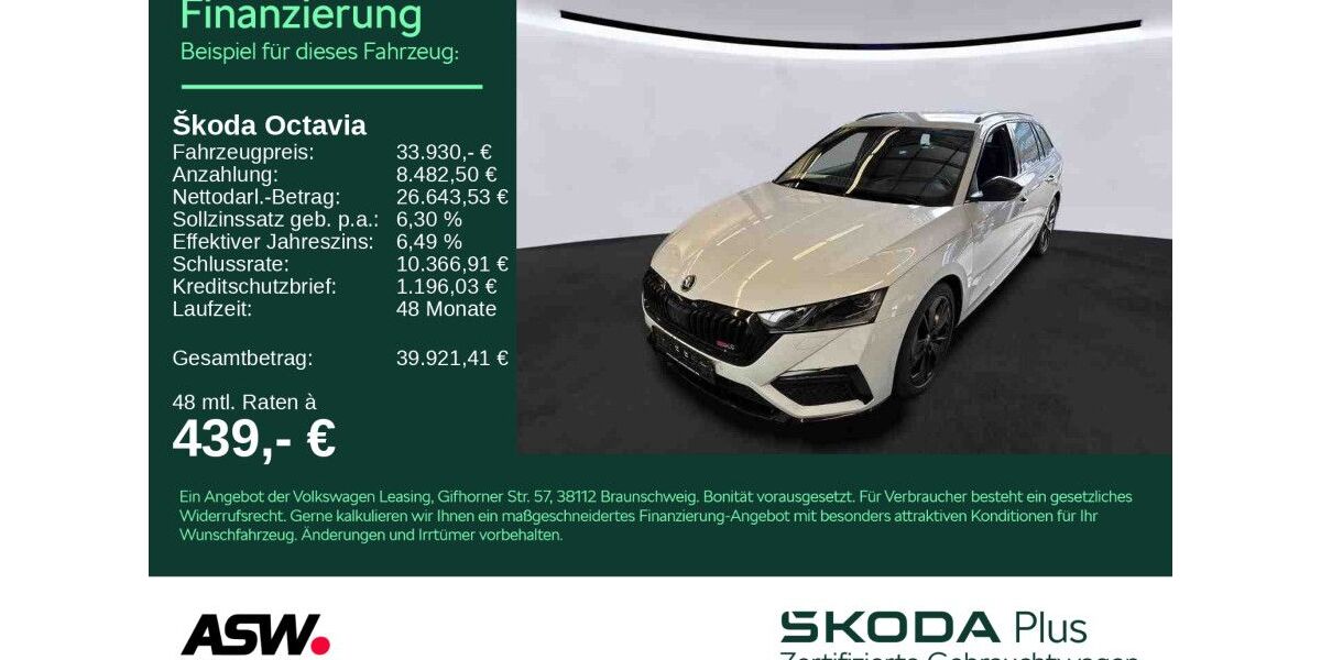 Skoda Octavia 43.990 km 33.930 &euro; Bad Rappenau 74906