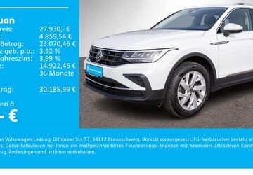 VW Tiguan 52.600 km 27.460 &euro; Bad Rappenau 74906