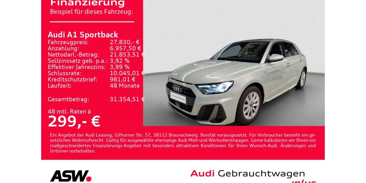 Audi A1 7.990 km 27.830 &euro; Heilbronn 74074