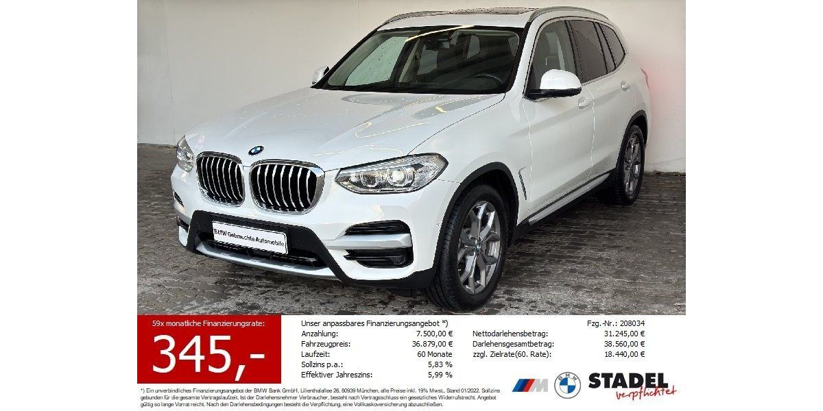 BMW X3 41.216 km 34.999 &euro; Heilbronn 74074