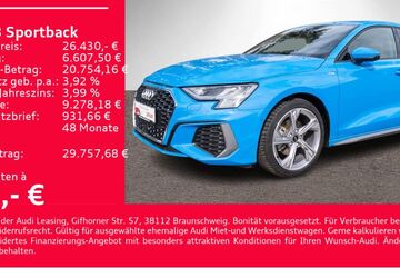 Audi A3 19.990 km 26.430 &euro; Heilbronn 74074