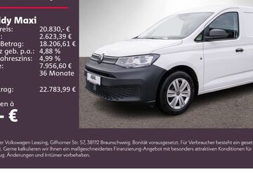 VW Caddy Maxi 37.600 km 19.960 &euro; Neckarsulm 74172
