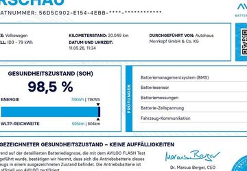 VW ID.3 20.000 km 41.500 &euro; Weingarten 76356