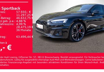 Audi A5 19.900 km 57.930 &euro; Heilbronn 74074