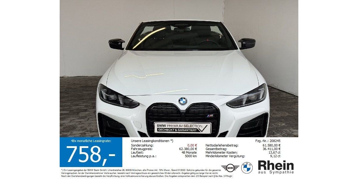 BMW M440 14.427 km 59.680 &euro; Heilbronn 74076
