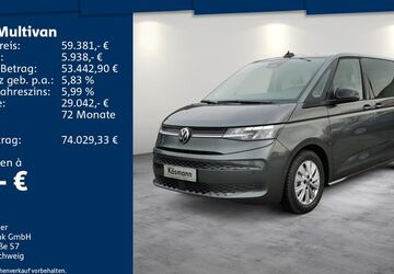 VW T7 Multivan 5.428 km 59.381 &euro; Mosbach 74821