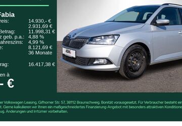 Skoda Fabia 80.200 km 14.330 &euro; Weinsberg 74189