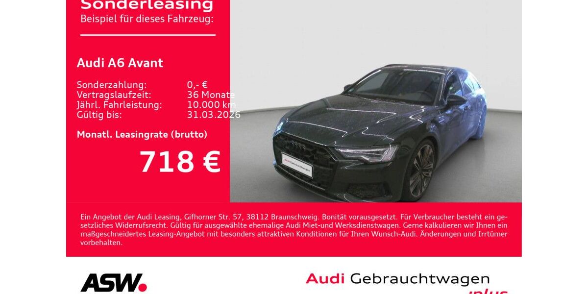 Audi A6 6.200 km 63.860 &euro; Heilbronn 74074