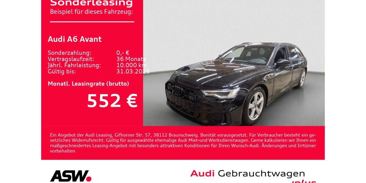 Audi A6 29.600 km 54.830 &euro; Heilbronn 74074