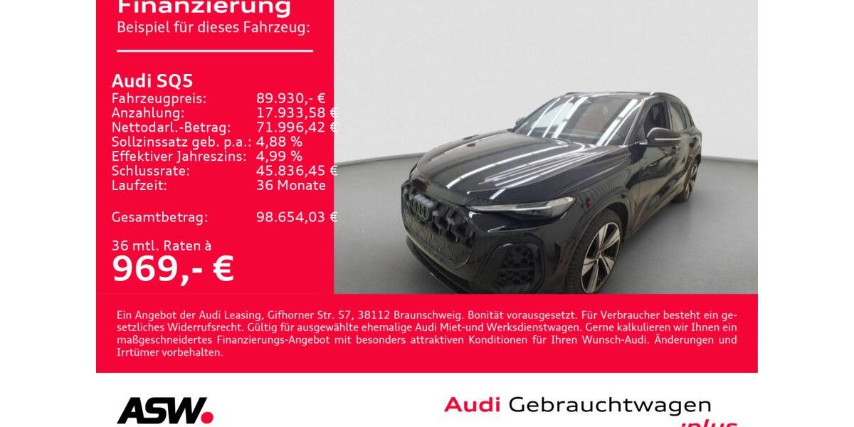 Audi SQ5 14.990 km 89.930 &euro; Heilbronn 74074