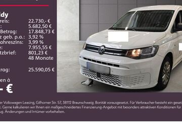 VW Caddy 110.200 km 22.730 &euro; Neckarsulm 74172