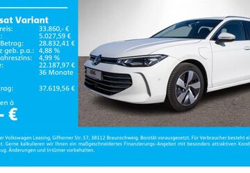 VW Passat Variant 25.500 km 33.860 &euro; Sinsheim 74889
