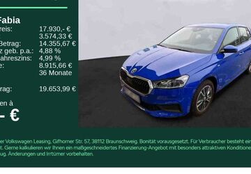 Skoda Fabia 16.600 km 17.930 &euro; Sinsheim 74889