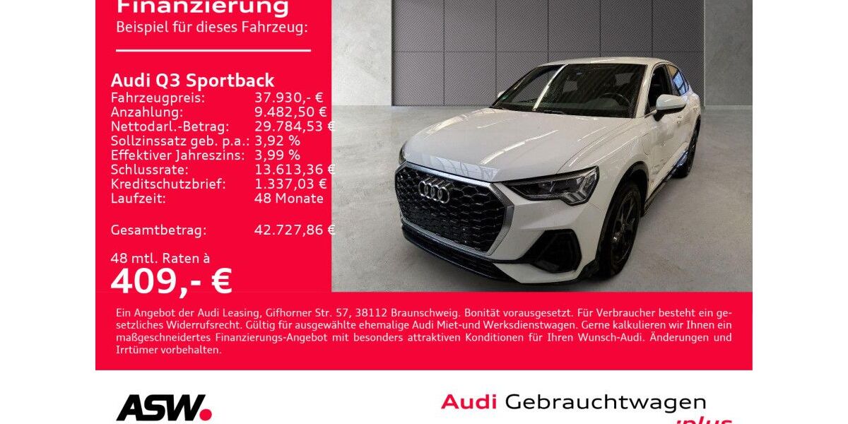 Audi Q3 29.700 km 37.930 &euro; Heilbronn 74074