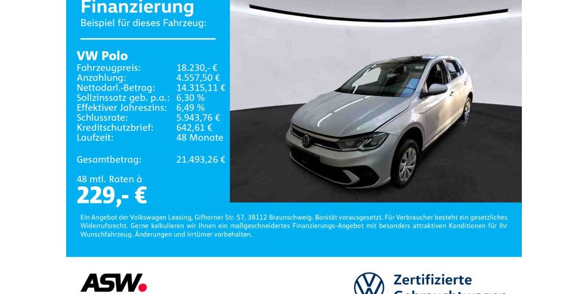 VW Polo 87.700 km 18.230 &euro; Bad Rappenau 74906
