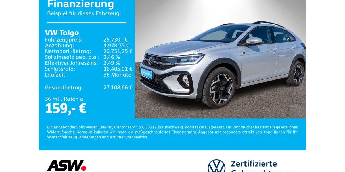 VW Taigo 12.900 km 25.730 &euro; Sinsheim 74889