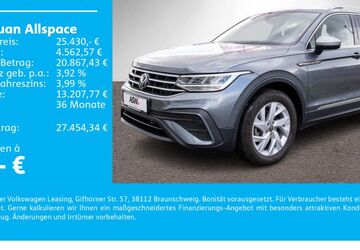 VW Tiguan Allspace 90.800 km 24.760 &euro; Sinsheim 74889