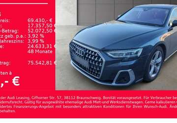 Audi A8 24.990 km 69.430 &euro; Heilbronn 74074